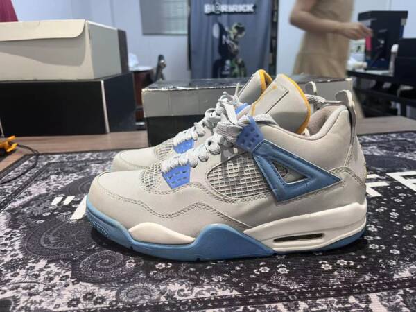 Nike Air Jordan 4 Retro Mist Blue - Imagem 6