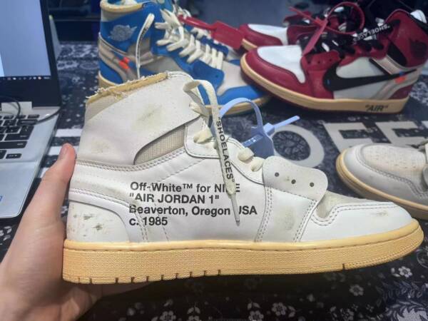 Off-White x Air Jordan 1 Retro High - Imagem 7
