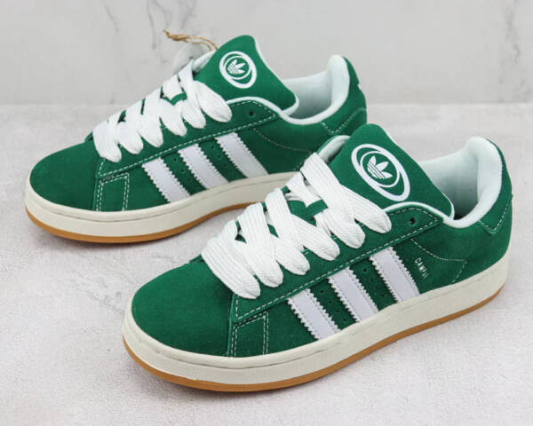 Adidas Campus 00s Dark Green Cloud White - Imagem 3