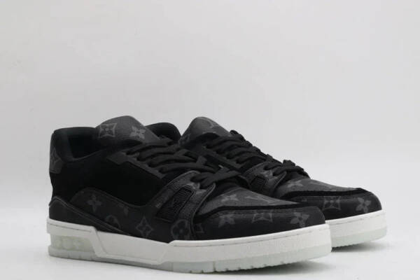 Louis Vuitton Trainer Black Monogram - Imagem 2