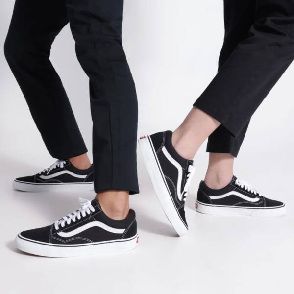 Tênis Vans Old Skool Black White - Imagem 5