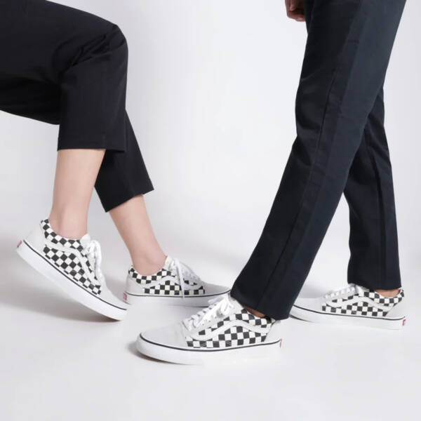 Tênis Vans Old Skool White Black - Imagem 5