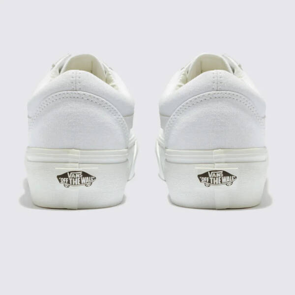 Tênis Vans Old Skool Plataforma True White - Imagem 4