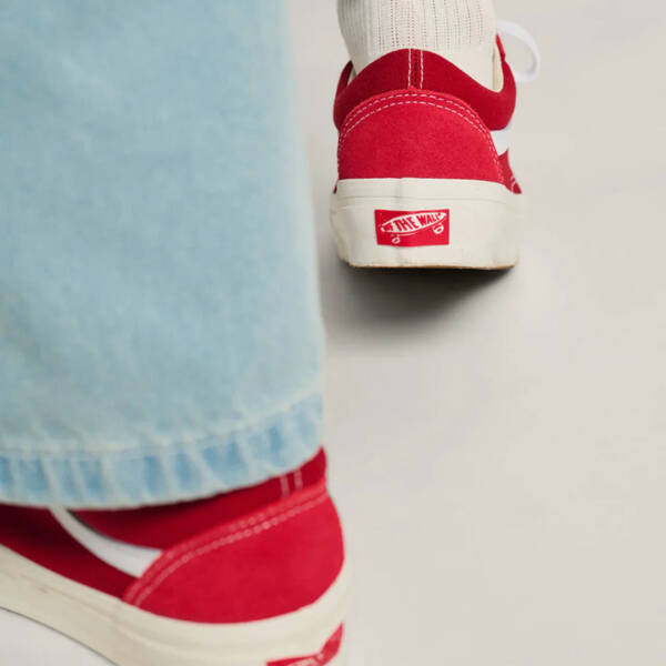 Tênis Vans Old Skool Lx Suede Red - Imagem 6