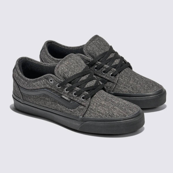 Tênis Vans Chukka Low Sidestripe Skate Denim Charcoal Black - Imagem 2