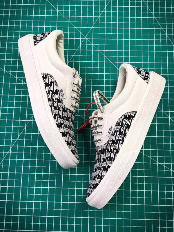 Vans Era 95 DX Fear of God White Black - Imagem 6