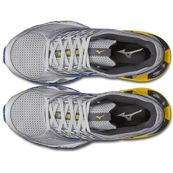 Mizuno Wave Prophecy 13-S - Cinza/Yelow - Imagem 2