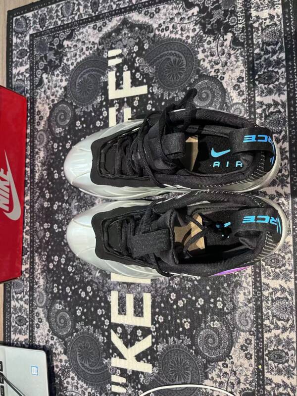 Nike Total Air Foamposite Max Metallic Silver - Imagem 9