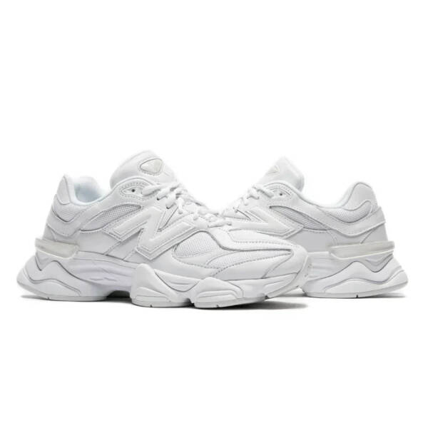 New Balance 9060 Triple White - Imagem 4