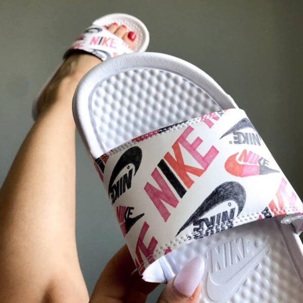 Chinelo Nike - Benassi JDI Print Floral - Imagem 4
