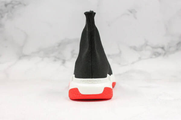 Balenciaga Speed Trainer Black Red - Imagem 4