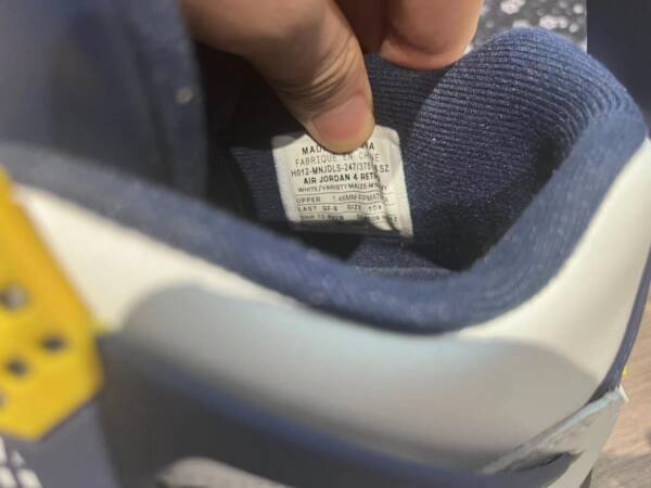 Nike Air Jordan 4 Retro Cal/Marquette - Imagem 7
