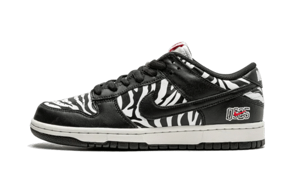 Nike SB Dunk Low Quartersnacks Zebra - Imagem 7