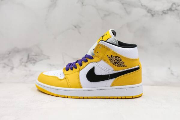 Air Jordan 1 Mid Lakers - Imagem 12