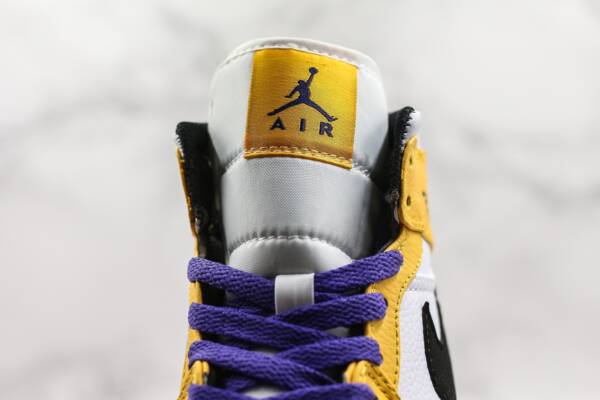 Air Jordan 1 Mid Lakers - Imagem 7