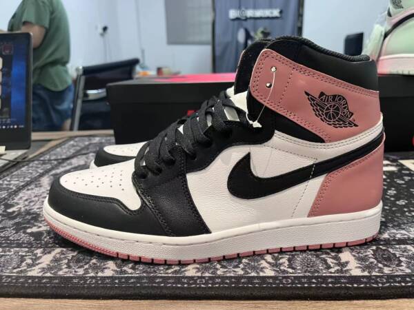 Nike Air Jordan 1 Retro High Rust Pink - Imagem 8