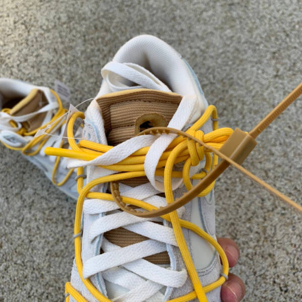 Off-White x Dunk Low light gray - Imagem 3