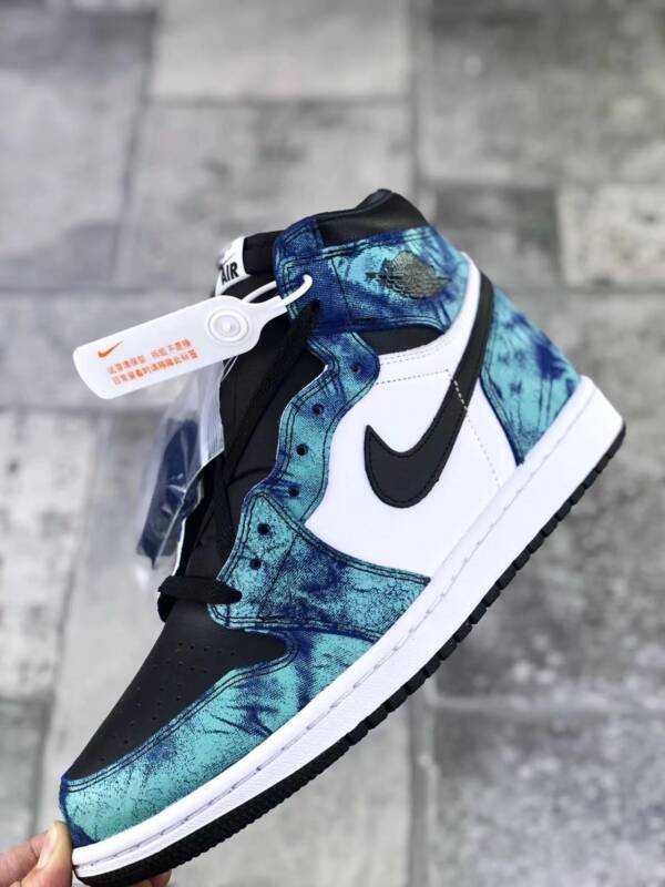 Nike Air Jordan 1 Tie Dye Chameleon - Imagem 5