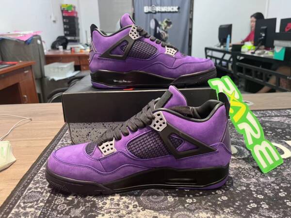 Nike Air Jordan 4 Retro "Purple" - Imagem 4