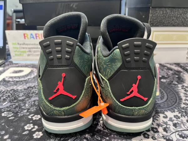 Air Jordan 4 Green Laser - Imagem 10