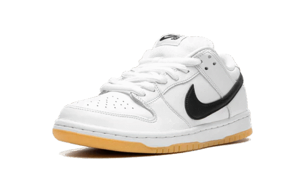 Nike SB Dunk Low Orange White Label Black - Imagem 4