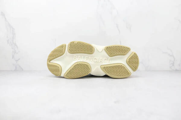 Gucci X Balenciaga The Hacker Project Triple S Beige Green Yellow - Imagem 5