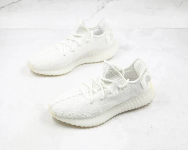 Adidas Yeezy Boost 350 V2 Cream/Triple White - Imagem 3