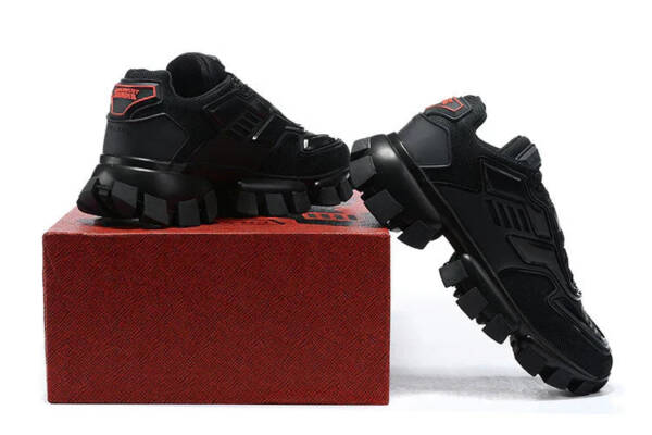 Prada Cloudbust Thunder Knit Black - Imagem 6