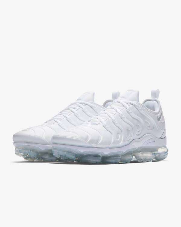 Nike Air VaporMax Plus Pure White - Imagem 4