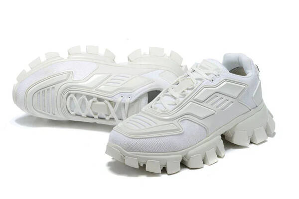 Prada Cloudbust Thunder Knit White - Imagem 2