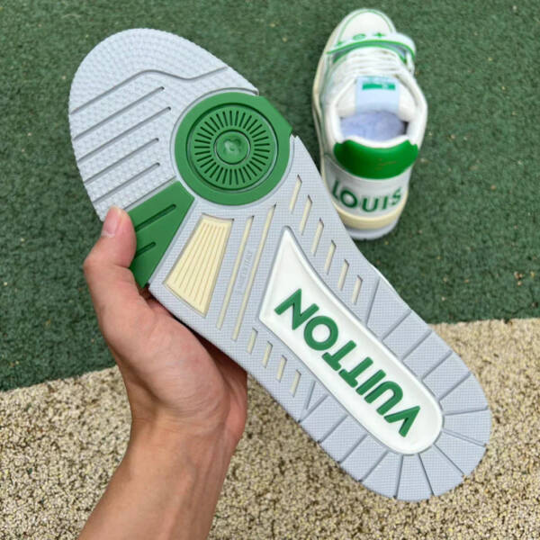 Louis Vuitton Trainer Green Mesh - Imagem 6