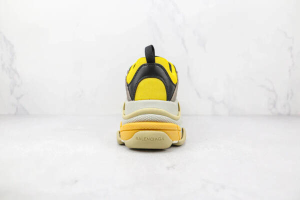 Gucci X Balenciaga The Hacker Project Triple S Beige Green Yellow - Imagem 4