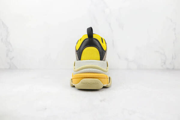 Gucci X Balenciaga The Hacker Project Triple S Beige Green Yellow - Imagem 4