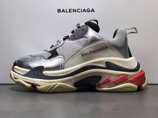 Balenciaga Triple S Silver Black 2019 - Imagem 2