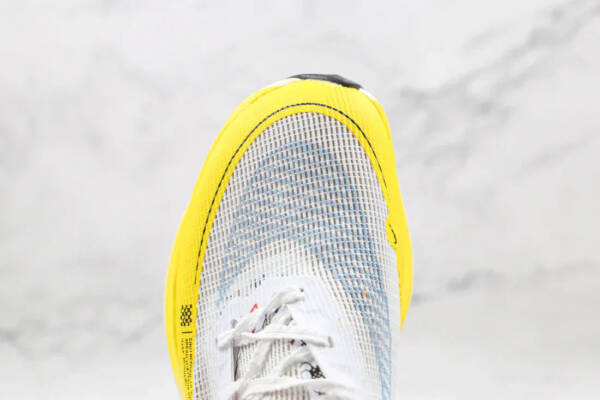 Nike ZoomX Vaporfly Next% 2 White Yellow Strike - Imagem 3