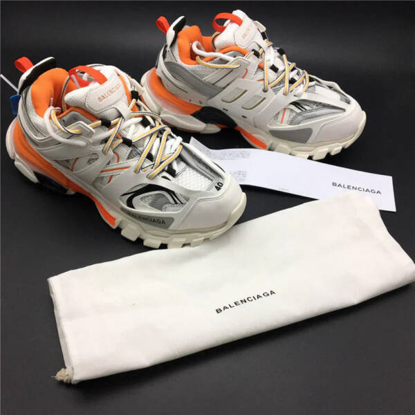 Balenciaga Track White Orange - Imagem 5