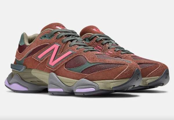 New Balance 9060 Burgundy Pink - Imagem 2