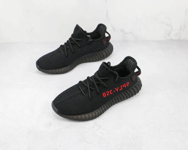 Adidas Yeezy Boost 350 V2 Black Red - Imagem 3