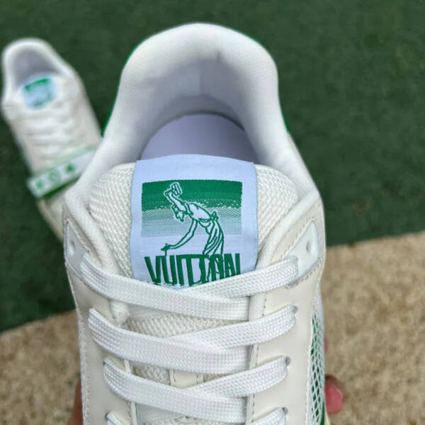 Louis Vuitton Trainer Green Mesh - Imagem 7
