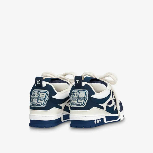 Louis Vuitton LV Skate Sneaker Marine White - Imagem 4