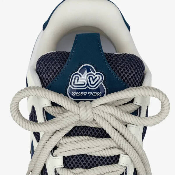 Louis Vuitton LV Skate Sneaker Marine White - Imagem 3