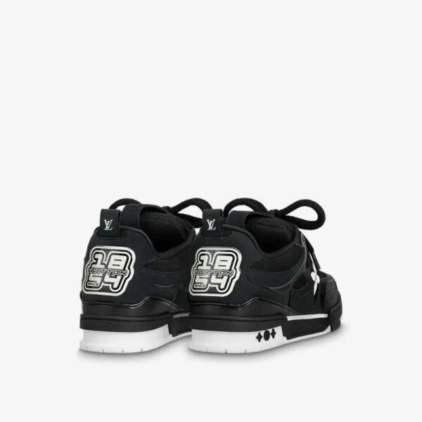 Louis Vuitton LV Skate Sneaker Black White - Imagem 5