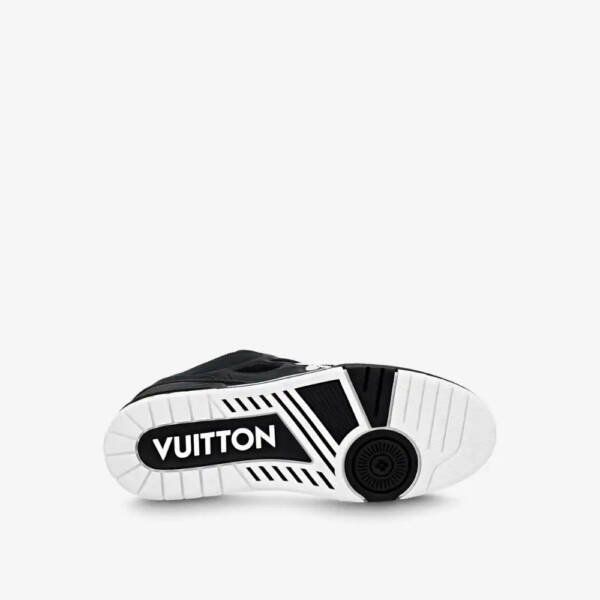 Louis Vuitton LV Skate Sneaker Black White - Imagem 6