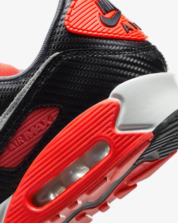 Nike Air Max 90 Premium Bright Crimson - Imagem 7