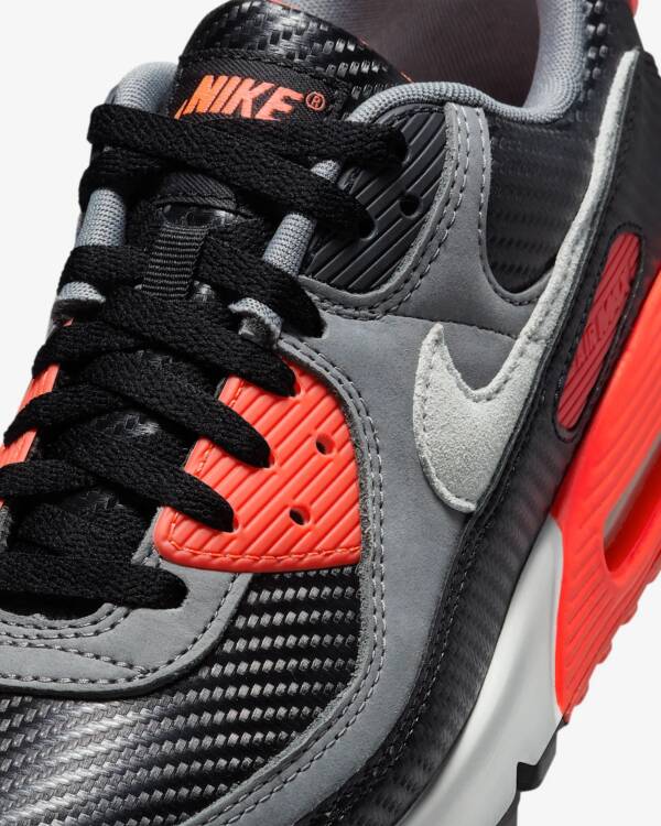 Nike Air Max 90 Premium Bright Crimson - Imagem 6