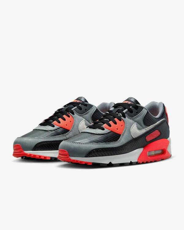 Nike Air Max 90 Premium Bright Crimson - Imagem 4