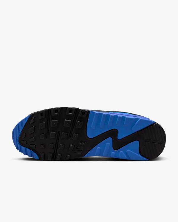 Nike Air Max 90 Premium Branco/Azul - Imagem 2