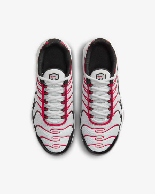 Nike Air Max Plus Tn -  Pure Platinum University Red - Imagem 4