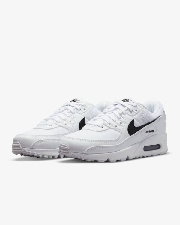 Nike Air Max 90 White True Black - Imagem 4