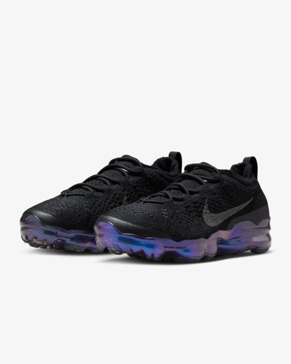 Nike Air VaporMax 2023 Flyknit Black/Metallic - Imagem 4